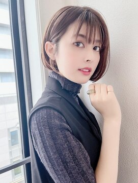 ガーランドツー(Garland 2F) ◇大人可愛い20代30代40代50代前下がりショートボブ丸みショート