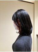 鎖骨レングスレイヤースタイル