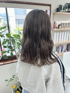 メロウ(mellow) ダブルカラー×グレージュ