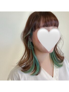 フレーム なんば店(FRAME) ◯ミントグリーン×ワイトバング◯