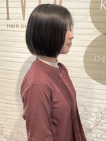 ヘアーデザイン ビビッド(HAIR DESIGN VIVID) ボブ/ボブスタイル/内巻きボブ/まとまるボブ/似合わせカット