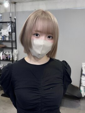 センス(SENSE.) レイヤーボブミルクティー