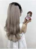 編み込みハーフツイン　渋谷ヘアメ　アイドルヘア