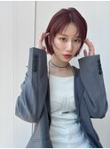 レイヤーボブ×カシスレッド