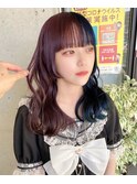 ツートーンカラーハイトーン艶髪
