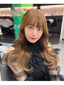 ユーフォリア 渋谷グランデ(Euphoria SHIBUYA GRANDE) ハニーベージュ　ブラウンベージュ　ブリーチなしカラー　YUKI