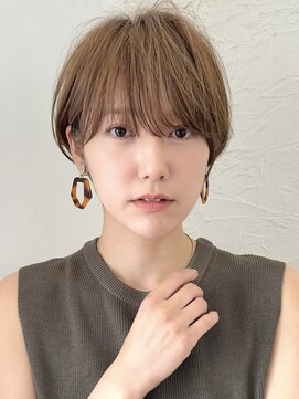 アンド ストーリーズ(&STORIES) ショートボブ髪型30代40代50代前髪あり前髪なし面長丸顔【荒牧】