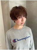 カジュアルショートボブ
