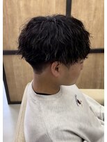 メンズギフト(men's GIFT)&nbsp;ツイストスパイラルマッシュツーブロック刈り上げ