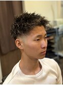 【ハイフェード×メッシュツイスト】