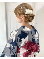 ウーロス(uros.) 浴衣着付けとヘアセット