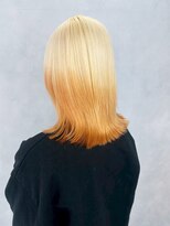 アルバム 渋谷パルコ(ALBUM) アプリコットオレンジ韓国ヘアくびれヘアミディアム_ba553872