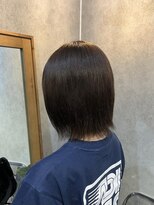 エン(en.) ♪ワンカラーで作る明るめオリーブベージュカラー