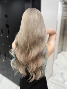 ラピス 渋谷本店(Lapis) ミルクティーベージュ、ミルクティーブロンド、インナーカラー