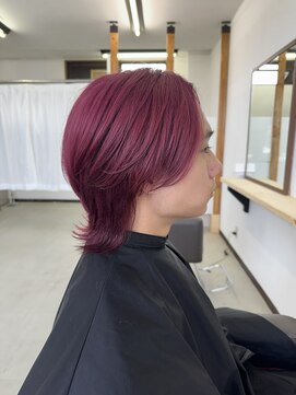 ヘアー アクト ルーム Hair Act room Cherry pink