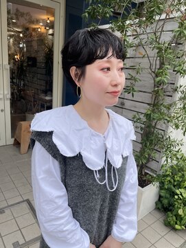 ヒツジ(hitsuji) マッシュショート×パーマ