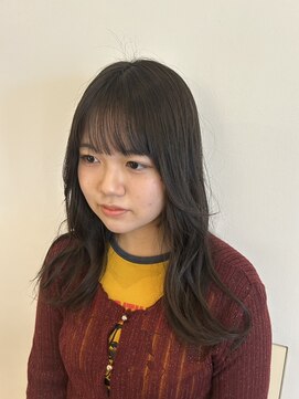 Folk Lore【フォークロア】己斐店 ミディアムヘア・ワンレングス