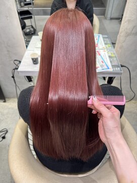 ロンドネートゥル 新潟(Lond naitre) 暗髪/クラゲヘアー/ココアベージュ/小顔(新潟/万代)