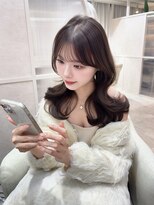 ヴェイナゴヤ(VEYY. nagoya)&nbsp;くびれミディ/ショコラブラウンカラー/前髪カット