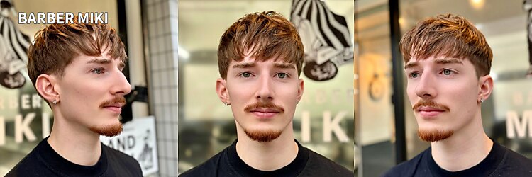 バーバー ミキ 塚本(BARBER MIKI)のサロンヘッダー