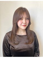 ヘアー ミュゼ 大西店(HAIR Musee) マロンベージュ/顔周りレイヤー