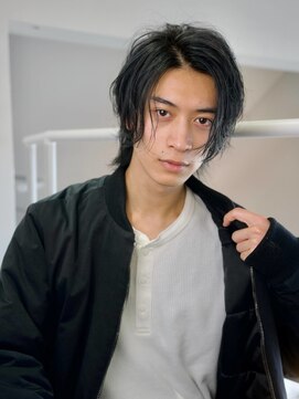 コードライン 知多武豊店(CODE.LINE) 《CODE.LINE》メンズミディアムニュアンスパーマウルフ