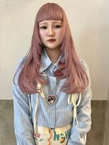 ピア(Pia)&nbsp;エクステ付けて馴染ませカラー&カット