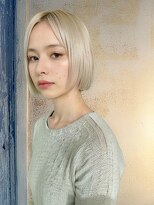 メンズサロン エノア 銀座店(ENORE)&nbsp;ホワイトベージュ/ブリーチ/ダブルカラー/ハイトーンカラー