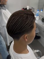 グルーマーズクレッジ 渋谷店(GROOMER/S CREDGE)&nbsp;men's/メンズ/メンズカット/刈り上げセンターパート/渋谷