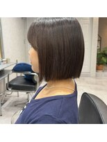 ソヨン 本厚木店(SOYON) タッセルカット/切りっぱなしボブ/ストレートボブ