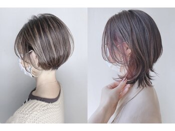 モリオフロムロンドン 原宿本店(morio from London)の写真/【原宿/明治神宮前】ハイライト・インナーカラー・フェイスフレーミングで毎日を楽しく！高い技術が好評◎
