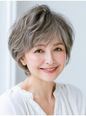 透明感を引き出す大人レイヤー