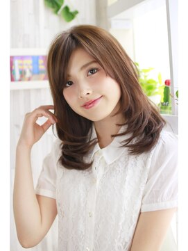 コピーヌ 高田馬場店(Copine) ♪ふんわり柔らかくナチュラルワンカールストレート♪