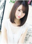 【ジュレベール 松田】 艶ストレートでナチュラル可愛い～ボブ♪