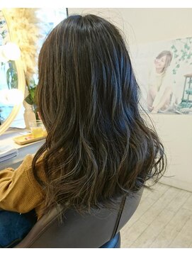 クレア(CREA) ハイライト☆アッシュグレー