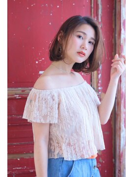 フォルテ 掛川店 ゆるふわボブ【掛川 美容室 ボブ】