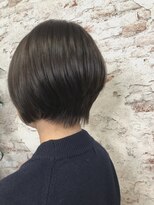 ルーファス 恵比寿 渋谷(Ruufus) ツヤツヤ☆丸みヘルシーショートボブ【Ruufus恵比寿渋谷】31512