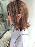 大人な外ハネ&ベージュカラー★