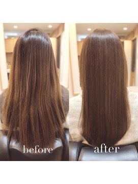 リアン(Lien) 『髪質改善』ストレートエステ(縮毛矯正)(リタッチ可)