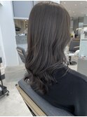 【ブリーチ無し】アイスグレージュ