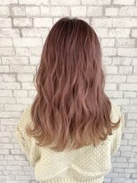 ヘアーアンドメイク ニューヨークニューヨーク 姫路店(Hair&Make NYNY)&nbsp;柔らかく派手すぎないピンクベージュ