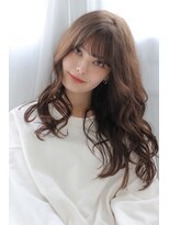 ヘアリゾート バレンタイン(hair+resort valentine)&nbsp;チャコールグレージュカラー内巻きヨシンモリ巻き
