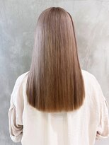 アイティーバイアルバム 藤沢店(IT by ALBUM) ホワイトピンク_カーキグレージュフェザーバング_ba345011