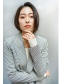 アクセントカラーの大人ショート【銀座／有楽町】30代40代50代
