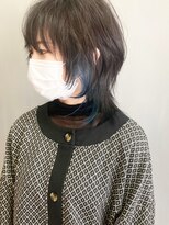 トップヘアー 玉島店(TOP HAIR)&nbsp;ウルフマッシュ_ インナーカラー