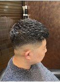 クロップスキンフェード&濡れパン 新橋 理容室 ヒロ銀座