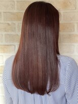 ヘアケアアンドヘアデザイン リベール(L:belle)&nbsp;サクラマチ/井野担当/チェリーブラウン/ロング