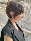 横顔美人ショート/美しいショートヘア/ショートボブ