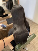 アトリエ シュシュ(atelier chou chou)&nbsp;さらつや絹髪ストレート【髪質改善/縮毛矯正/新宿髪質改善】