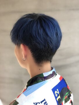 アッシュタカサキ(ash takasaki) 20代30代メンズスパイラルパーマワイルドオシャレ感アッシュ